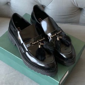 €125 PHIL GATIER By REPO Leather Loafer Shoes